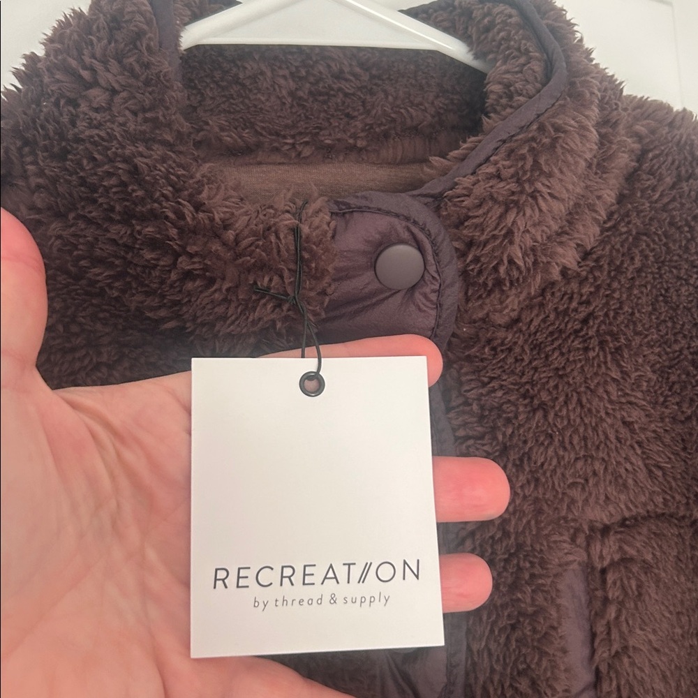 New Brown Teddy Jacket - Picture 6 of 8
